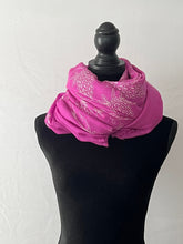 Load image into Gallery viewer, Jali Embroidered Pure Pashmina (100% Cashmere) - Extra Large Hand Woven and embroidered Kashmiri Shawl, all over embroidery, pink shawl