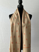 Load image into Gallery viewer, Kashmiri Sozni Embroidered 100% Pure Wool Pashmina Shawl and Wrap