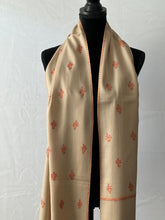 Load image into Gallery viewer, Kashmiri Sozni Embroidered 100% Pure Wool Pashmina Shawl and Wrap