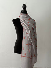 Load image into Gallery viewer, Kashmiri Sozni Embroidered 100% Pure Wool Pashmina Shawl and Wrap