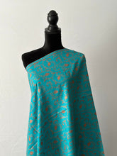 Load image into Gallery viewer, Sozni Embroidered Jali Pashmina Stole (100% Fine Wool) - embroidered Kashmiri Shawl, all over embroidery