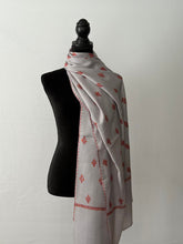 Load image into Gallery viewer, Kashmiri Sozni Embroidered 100% Pure Wool Pashmina Shawl and Wrap