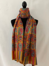 Load image into Gallery viewer, Kani Pashmina Shawl, Stole, Scarf 100% Wool - Shafis By Gazala