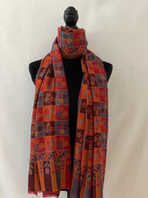 Load image into Gallery viewer, Kani Pashmina Shawl, Stole, Scarf 100% Wool - Shafis By Gazala