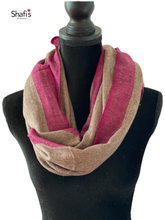 Load image into Gallery viewer, Shafis by Gazala Cashmere Pashmina Wrap, Scarf, Stole, Shawl for Women