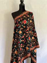Load image into Gallery viewer, Kashmiri Aari Pashmina Shawl, Stole, Scarf 100% Wool - Shafis by Gazala