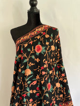 Load image into Gallery viewer, Kashmiri Aari Pashmina Shawl, Stole, Scarf 100% Wool - Shafis by Gazala