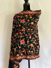 Load image into Gallery viewer, Kashmiri Aari Pashmina Shawl, Stole, Scarf 100% Wool - Shafis by Gazala