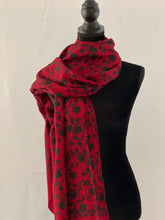Load image into Gallery viewer, Kashmiri Aari Pashmina Shawl, Stole, Scarf 100% Wool - Shafis by Gazala