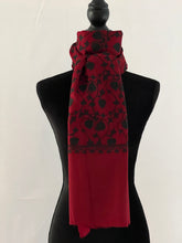 Load image into Gallery viewer, Kashmiri Aari Pashmina Shawl, Stole, Scarf 100% Wool - Shafis by Gazala