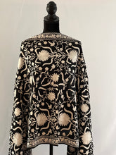 Load image into Gallery viewer, Kashmiri Aari Pashmina Shawl, Stole, Scarf 100% Wool - Shafis by Gazala