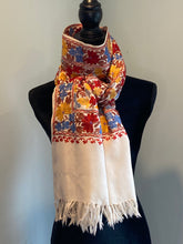 Load image into Gallery viewer, Aari Pashmina Shawl, Stole, Scarf 100% Wool - Shafis by Gazala