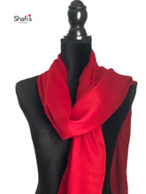Load image into Gallery viewer, Shafis by Gazala 100% Wool Pashmina Wrap, Scarf, Stole, Shawl for Women