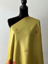 Load image into Gallery viewer, Kashmiri Sozni Embroidered 100% Pure Wool Pashmina Shawl and Wrap
