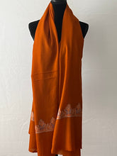 Load image into Gallery viewer, Kashmiri Pure Pashmina (100% Pure Cashmere), Cashmere scarf, Large Shawl, handmade shawl, Pashmina wrap, black pashmina shawl