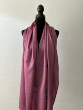 Load image into Gallery viewer, Kashmiri Sozni Embroidered 100% Pure Wool Pashmina Shawl and Wrap