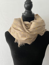 Load image into Gallery viewer, Jali Embroidered Pure Pashmina (100% Cashmere) - Extra Large Hand Woven and embroidered Kashmiri Shawl, all over embroidery