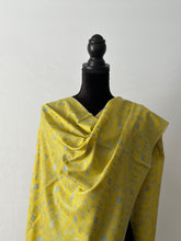 Load image into Gallery viewer, Sozni Embroidered Jali Pashmina Stole (100% Fine Wool) - embroidered Kashmiri Shawl, all over embroidery