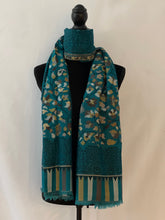 Load image into Gallery viewer, Kani Pashmina Shawl, Stole, Scarf 100% Wool - Shafis By Gazala