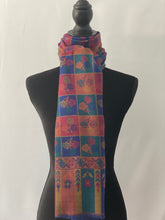 Load image into Gallery viewer, Kani Pashmina Shawl, Stole, Scarf 100% Wool - Shafis By Gazala