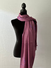 Load image into Gallery viewer, Kashmiri Sozni Embroidered 100% Pure Wool Pashmina Shawl and Wrap