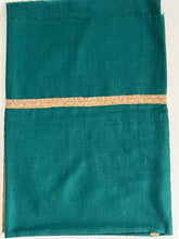 Load image into Gallery viewer, Kashmiri Pure Pashmina (100% Pure Cashmere), Cashmere scarf, Large Shawl, handmade shawl, Pashmina wrap, black pashmina shawl
