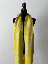 Load image into Gallery viewer, Sozni Embroidered Jali Pashmina  Stole (100% Fine Wool)  - embroidered Kashmiri Shawl, all over embroidery
