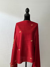 Load image into Gallery viewer, Kashmiri Sozni Embroidered 100% Pure Wool Pashmina Shawl and Wrap
